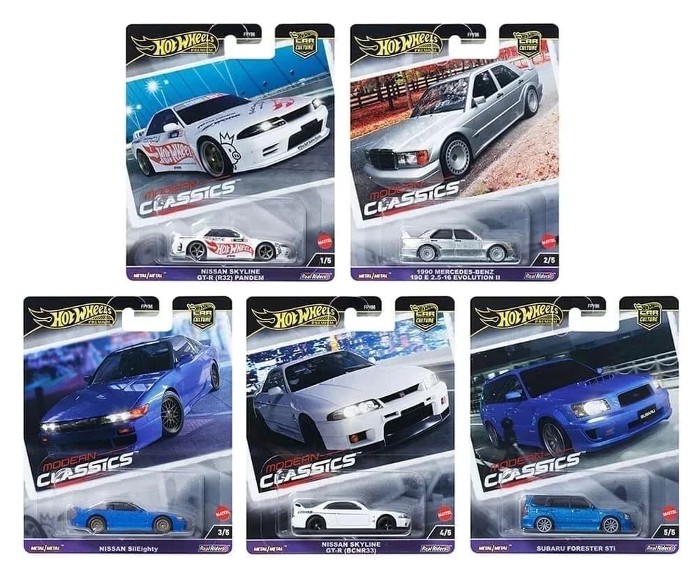 Hot Wheels Premium Modern Classics FPY86-976E 5er Set